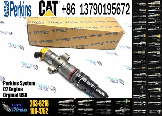 Excavator Engine Parts 263-8218 Common Rail Injector 2638218 557-7627 387-9427 328-2585 Fuel Injector for Caterpillar Cat C7 C9
