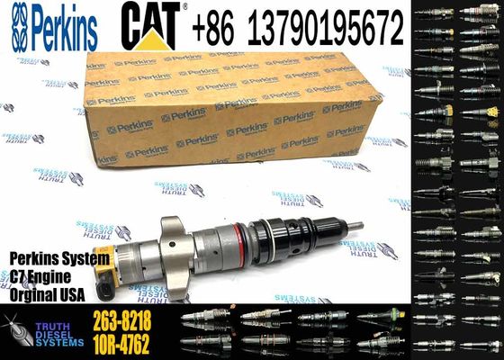 Excavator Engine Parts 263-8218 Common Rail Injector 2638218 557-7627 387-9427 328-2585 Fuel Injector for Caterpillar Cat C7 C9