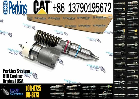 Excavator Injector 10R 0725 10R0725 10R-0725 for C10 Engine Parts Diesel Nozzle Assembly Auto Parts