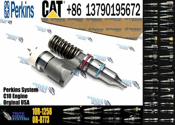 Excavator Parts C10 Engine Injector 10R-1258 CH12082 10RO963 212-3463 137-2500 Fuel Injector for Excavator