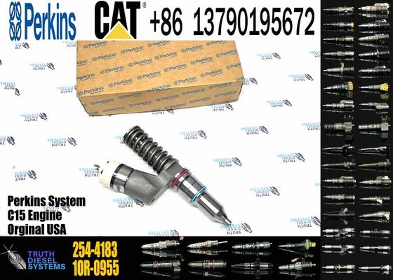 Excavator Parts 254-4183 Fuel Injector 254-4183 2544183 for CAT C15 C18 C12 C13 3406E Series