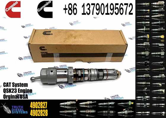 Construction Machinery PartsFuel Injector for QSK23 Diesel 4902828 4076533 4088431 4088426 for CUMMINS Diesel Engine