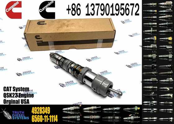 Construction Machinery PartsFuel Injector for QSK23 Diesel 3766446 4088427 4928346 4928349 for CUMMINS Diesel Engine