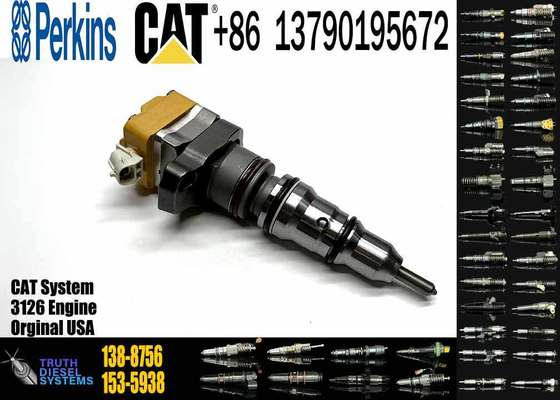 New Diesel Engine Fuel Injector 138-8754 0R-8624 153-5938 20R-4148 for Engine Industrial 138-8756 3412E