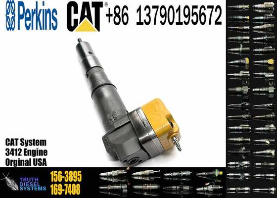 XF Parts Engine 3412E Diesel Fuel Injector 174-7528 1747528 20R-0758 20R0758 156-3895 1563895