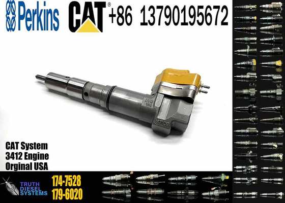 174-7526 2C-0273 153-5938 174-7528 20R-4148 179-6020 Injector Genuine Brand New Diesel Engine Parts for Cat 3412 3412E 3408 3126