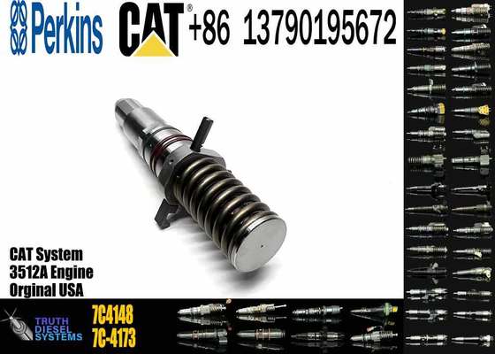 Diesel Engine Injector 7E6408 4P9077 7C4148 6L4355 0R-8338 10R-1252For C3512A Common Rail
