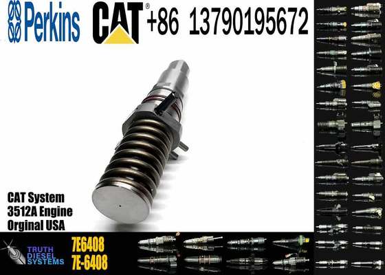 Fuel Injector 7E-6408 7E6408 for Caterpillar CAT 3508 3512 3516 Engine