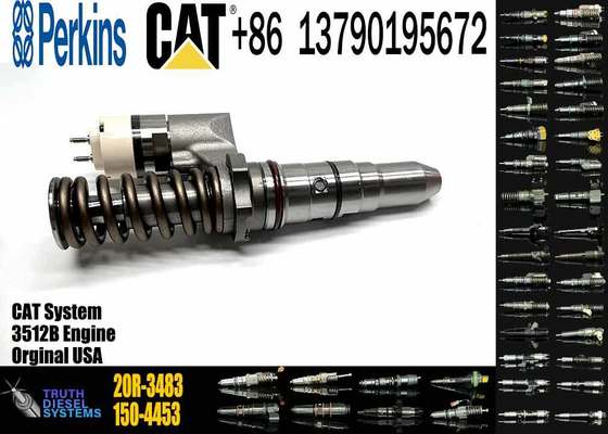 Factory Price Diesel Fuel Injector 375-4106 20R-3483 3754106 for Cater-pi11ar Engine 3512C 3516C