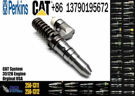 250-1308 2501308 Diesel Fuel Injector for Caterpillar CAT 3512B 3516B 10R-1280 Common Rail Injection Valves