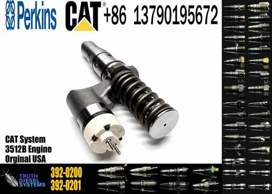 Fuel Injector 392-0200 20R-1264 3920200 20R1264 Compatible with Cater Pillar CAT 3508 3512 3516 3524 diesel Engine