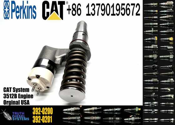 Fuel Injector 392-0200 20R-1264 3920200 20R1264 Compatible with Cater Pillar CAT 3508 3512 3516 3524 diesel Engine