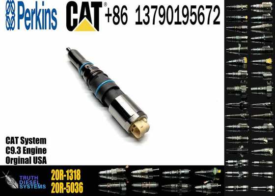 CAT Construction Machinery Parts 367-4293 20R-1318 Common Rail Diesel Injector for Caterpillar C9.3 Engine of 336E 972K