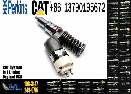 249-0712 249-0713 Common Rail Fuel Injector Cater pillar CAT C13 Diesel Engine Parts Rail Injector 10R-3147 10R-3147