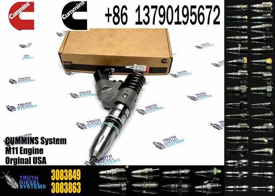 QSM ISM M11 Diesel Engine Parts 3083849 3411756 Fuel Injector for Cummins