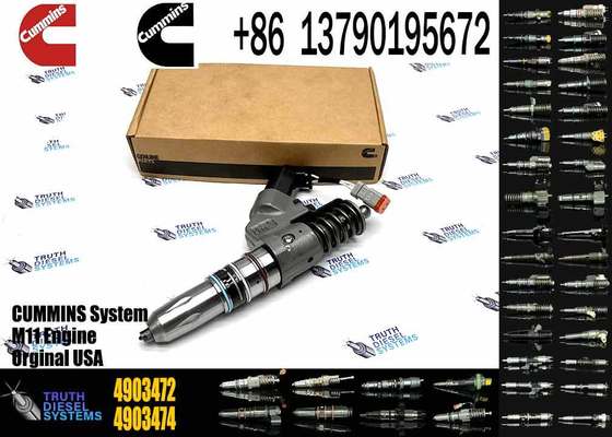 QSM11 ISM11 M11 4903472 4903319 4026222 Common Rail Fuel Injector 6 Months Machinery Repair Shops Manufacturing Plant