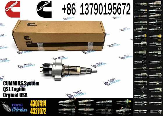 High Quality Diesel Engine Injector 4327072 4307414 Fuel Injector Model 430-7414 for QSL Excavator QSL9.3 ISCE Engine 6L