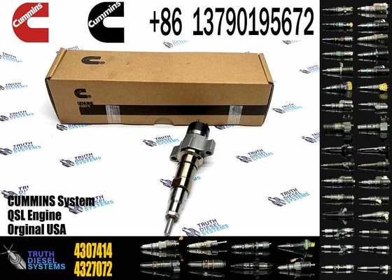 High Quality Diesel Engine Injector 4327072 4307414 Fuel Injector Model 430-7414 for QSL Excavator QSL9.3 ISCE Engine 6L