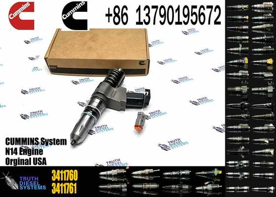 New Fuel Injector 3076050 4307516 3087560 4384360 3411760 3411765 for Cummins N14 Injector Nozzle Diesel Engine Spare Parts