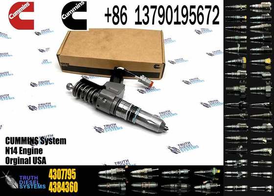Construction Machinery PartsFuel Injector for N14 Diesel 3080931F 3087558F 4307795 6087807 for CUMMINS Diesel Engine
