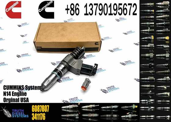QSN14 N14 Engine Fuel Injector 3411381 6087807 3411385 3087560 for Cummins Injector