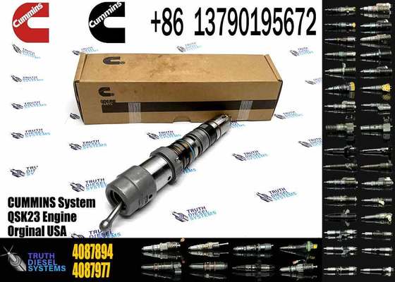 Aftermarket Fuel Injector 4088431 4087889 4076533 for Cuummiins QSK23 QSK19 Diesel Engine Diesel Engine Parts