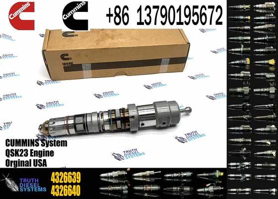 SAA6D1703-C8 6D170-3 QSK23 diesel Common Rail Fuel Injector 4902827 4062090 4077076 4088431 4076533 4326639 6560-11-1114 6560-11-1414