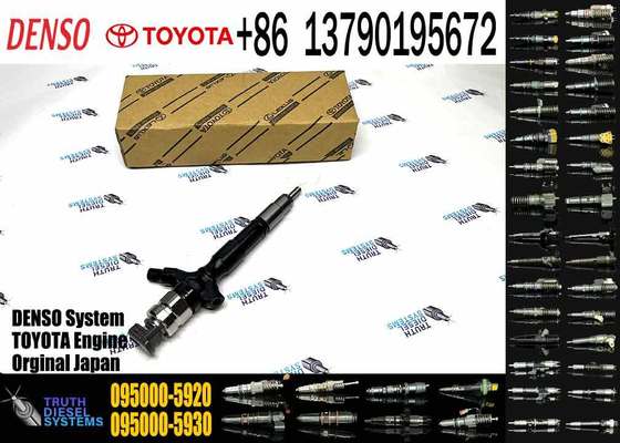 Fuel Injector 095000-5921 095000-5920 for Denso for Toyota Hiace Hilux 2KD-FTV