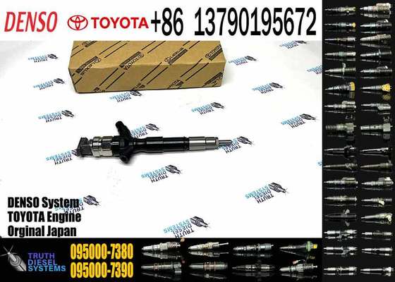 Diesel Fuel Injector Common Rail Injector 23670-09060 095000-5930 095000-7380 095000-593# for Toyota Hiace Hilux