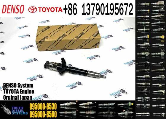 Fuel Injector 23670-39276 23670-30100 23670-0L070 23670-30100 095000-8530 for Toyota Hilux Pick-up 2.5L 2KD-FTV 4WD D4D Euro 3