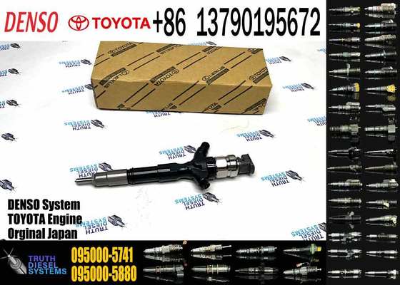High Quality New Fuel System Parts Diesel Fuel Injector 23670-39135 095000-5740 095000-5741 095000-5742 for Diesel Engine