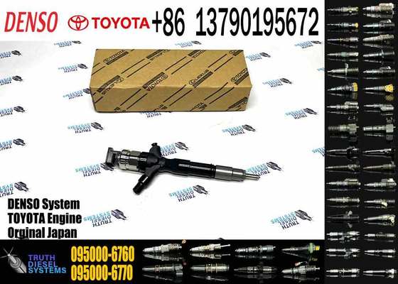 High Quality New diesel Fuel Injector 23670-30140 095000-6760 095000-6761 for Toyota