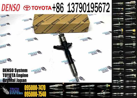 Diesel Fuel Injector 095000-7470 23670-39255 for Toyota 2KD-FTV 2.5 D-4D Engine