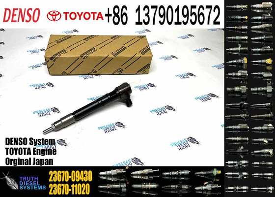 295700-0560 23670-0E020 23670-09430 23670-19025 23670-11020 Diesel Common Rail Fuel Injector for toyota Fortuner 1GD-FTV