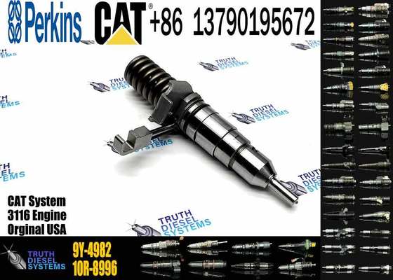 Excavator Accessories Fuel Injector 0R8682 0R8467 9Y-4982 1278220 0R0471 1014561 for Caterpillar 3116 Diesel Engine Spare Parts Construction Machinery