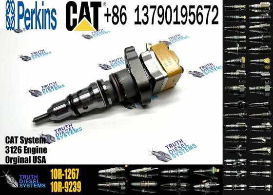 New Diesel Engine Injector 1OR-1267 188-1320 10R-9237 173-9379 10R-0781 4CR0197 156-8895 for Caterpillar C3126 Common Rail Steel