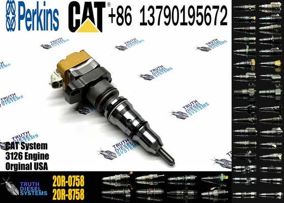 Hot Sale New 3412E for Cat Reman Fuel Injector 20R-0758 20R0758 Aftermarket Engine Spare Parts