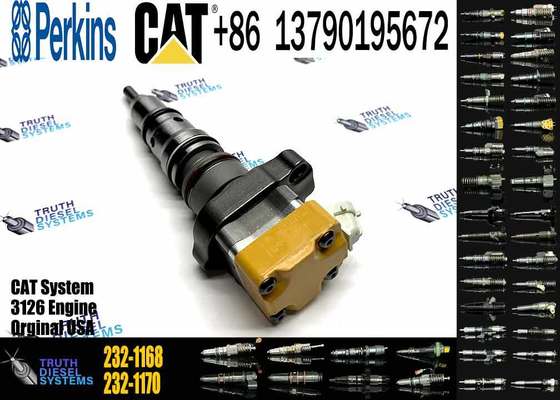 Diesel Engine Injector 232-1171 138-8756 222-5963 222-5972 173-4059 232-1168 Caterpillar C3126 Common Rail Injection Valves