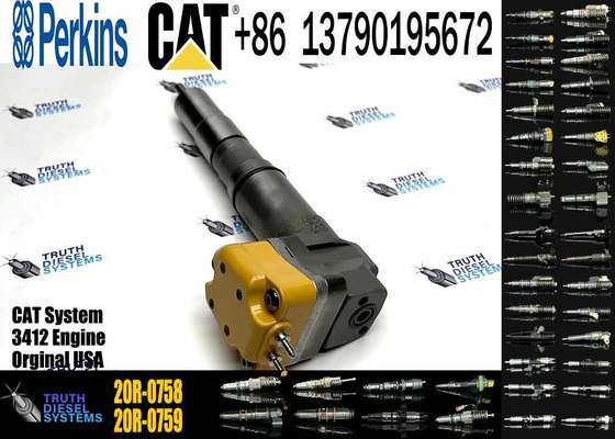Construction Machinery Fuel Injector Model 174-7526 232-1171 232-1183 20R-0758 10R-1267 10R-1266 1747526 20R-0758