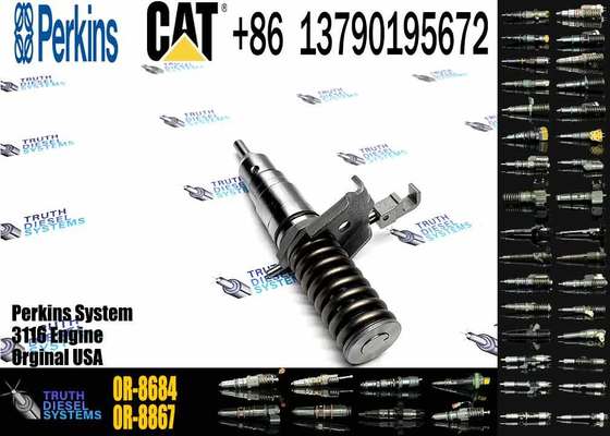 Fuel Injector 127-8218 1278218 0R-8684 for CAT 962G 950G 960F 535B 525B 3114 3116 3126 Engine Injector Assembly