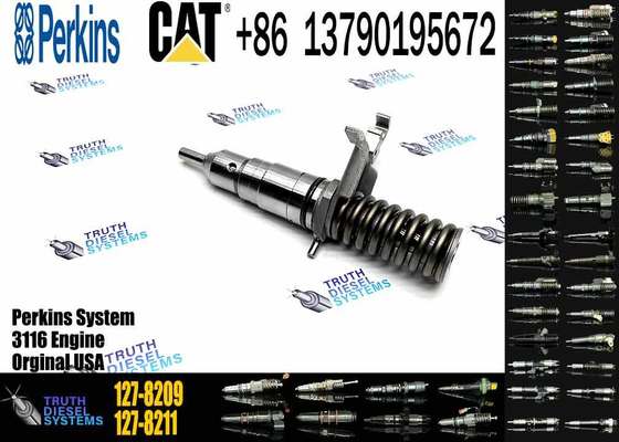 Rushed Fuel Injector 127-8209 1278209 for Caterpillar CAT Engine 3116 3114 Series
