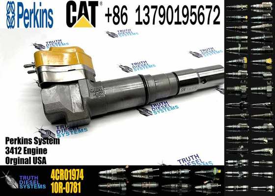 Excavator Parts Diesel Fuel Injector 4CR01974 4cr01974 for CAT 3412 Engine
