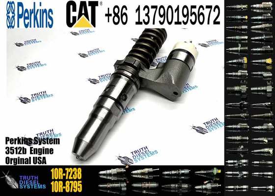 New 10R-8795 20R-3477 10R-7238 20R-3483 Common Rail Injector for Diesel Fuel Injecto for 3512B Excavator 3512C 3516B 3516C