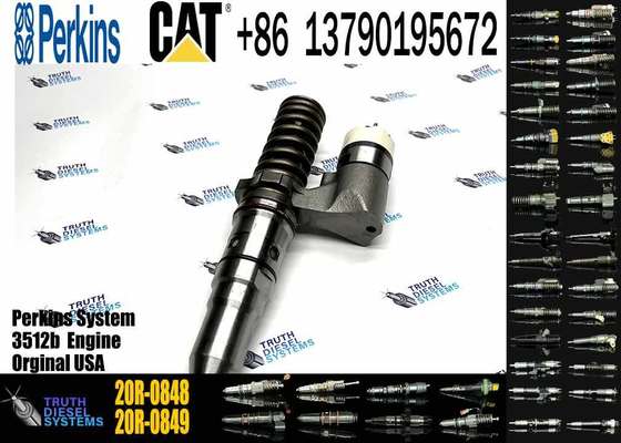 Best-selling and Durable Construction Machinery Diesel Fuel Injector 20R-0848 20R-1270 20R-1263 20R-1282 for CAT Diesel Engine