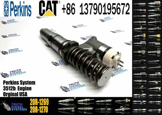 New Caterpillar C3512B Common Rail Diesel Engine Injector Model 20R-1266 20R-1277 20R-1269 20R-1262 20R-1270 20R-1280 20R-1276