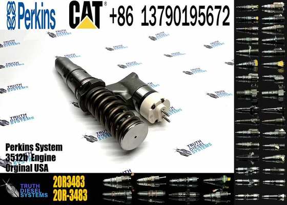 New Caterpillar C3512B Common Rail Diesel Engine Injector Set Including 230-3255 3920214 20R-0850 20R3483 Injector Components