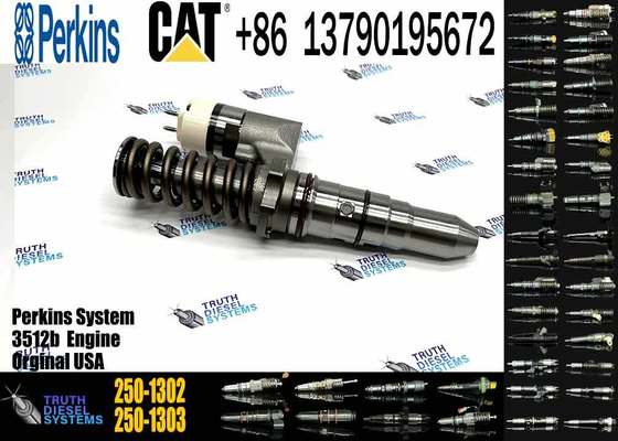 Wholesale High-performance Fuel Components Fuel Injector 250-1302 250-1304 250-1311 BEBE4B10102 BEBE4B17103 for CAT 3512C Engine