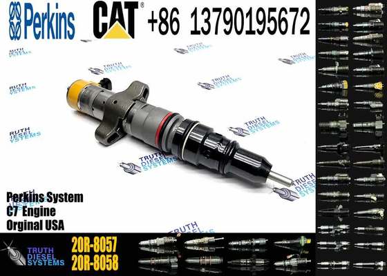 Diesel Fuel Injector 268-1836 2681836 20R-8057 20R8057 for C7 Engine 325D 329D 336D Excavator
