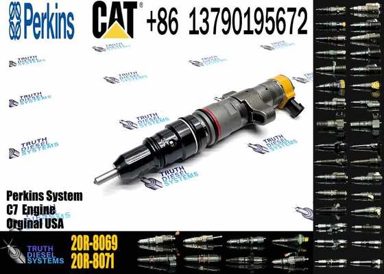 High Quality Fuel Injector 20R-8056 20R-8066 20R-9079 Is Suitable for Caterpillar C7 Diesel Engine