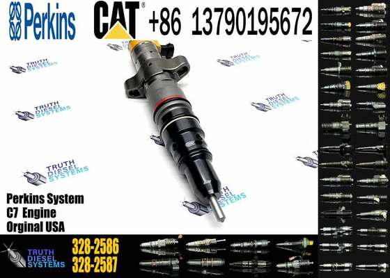 Diesel Fuel Injector 328-2586 for Caterpillar C7 Engine 324D 325D 326D 329D 3282586
